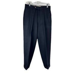 TOMMY HILFIGER Men's Vintage Wool Dress Pants Size 32x29-30 Classic Casual Sport